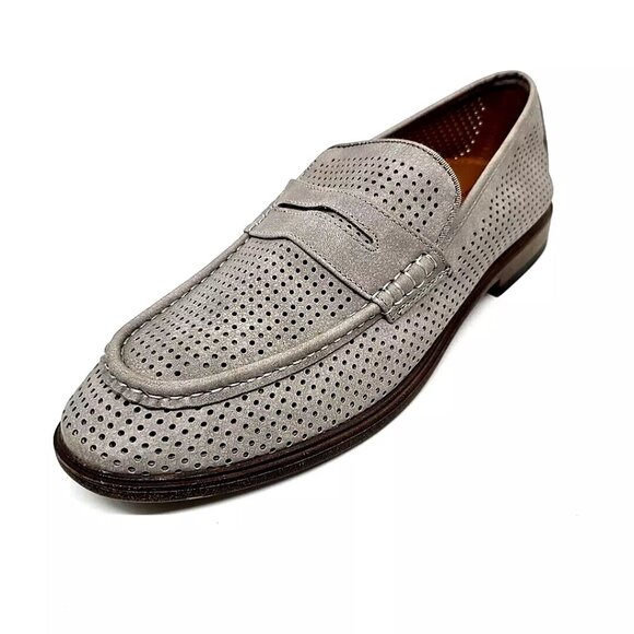 Dexter Gray Vegan Perforated Breathable Loafers Shoes Men\'s Size 11M